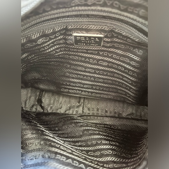 PRADA Bag Handbag Black Nylon tessuto - Picture 2 of 4